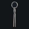 Mini Titanium Tweezers,Small TC4 Titanium Alloy Clip Portable Tweezers Nipper,EDC Outdoor Travel Camping Hiking Tool Keychain Pendant view 2