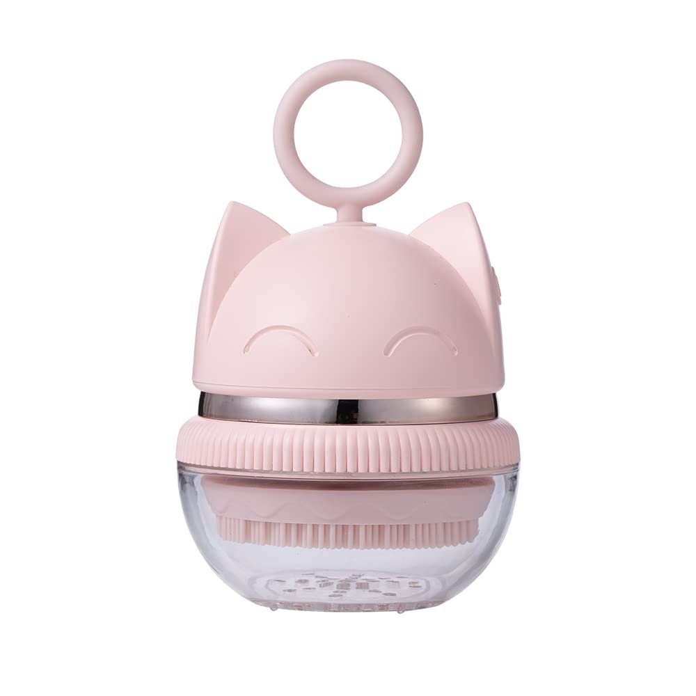 Cleansing Brush Electric Sonic Vibration Rechargeable Exfoliating Deep Cleansing Brush Skin Exfoliating Waterproof Cleaning System Equipment ()