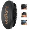 360 Curved Wave Brush For Men - Medium Hard Palm Wave Hair Brushes - Made with Beech Mix Nature Boar Bristle Brush For Black Hair (Black) view 1
