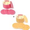 50-Count Compressed Facial Sponges (Pink) Bundle with 50-Count Compressed Face Sponges (Yellow) view 1