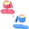 50-Count Compressed Facial Sponges (Pink) Bundle with 50-Count Compressed Face Sponges (Blue) view 1