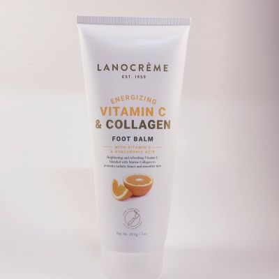 Lanocreme Energizing Vitamin C & Collagen Foot Balm