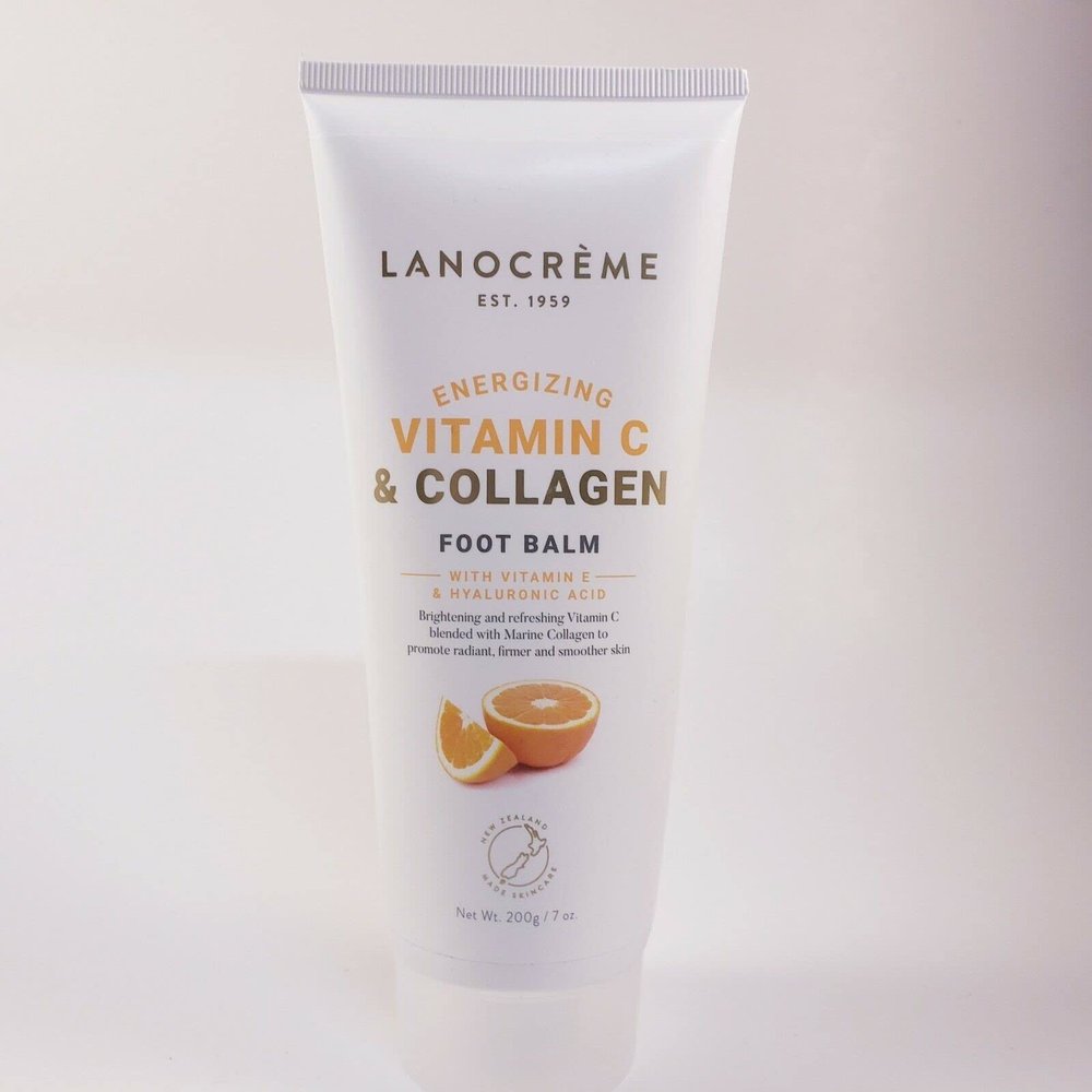 Lanocreme Energizing Vitamin C & Collagen Foot Balm