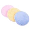 FRCOLOR 3pcs Makeup Cleansing Pads Reusable Wipes for Gentle Makeup Removal for Daily Use Includes and Colors view 1