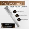 Facn Razor Comb for Hair Cutting - Professional Hair Cutting Comb Kit with 12 Replacement Blades, Double Edge Shaper for Salon & Home, Premium Styling Thinning Texturizing Split Ends Trimming Razor view 2