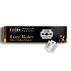 50 Facn Professional Callus Shaver Replacement Blades, Corn Plane Razor Blades for Callus Removal, Premium Platinum Japanese Stainless Steel, Pedicure Razor Blades Remove Calluses, Corns & Rough Skin view 1