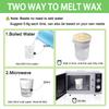 Nose and Ear Hair Waxing Kit - Hair Removal Set for Men and Women with 50g Wax Beads, 20 Applicators (10 times), 10 Paper Cups, and 10 Mustache Guards view 4
