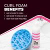 The Curl Suite Hydrating Curl Foam (7 Oz.), Anti-Frizz Formula for Women & Men with Frizzy, Wavy Hair, Volumizing & Frizz Control Hair Mousse for Curly Hair view 4
