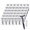 Disposable Razors in Bulk, Bulk Razors with Knife Cap, Individually Packaged Disposable Razors Bulk with Shaving Cream for Hotels, Shelters, Homeless, Nursing Homes, Charities, Black (30 pieces) view 1