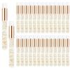 30 Pcs Crystal Lash Shampoo Brushes- Eyelash Cleaning Brush Soft Makeup Brushes for Eyelash Extensions Cleansing,Nose Pore Deep Cleaning Brush(Gold) view 1
