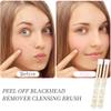 30 Pcs Crystal Lash Shampoo Brushes- Eyelash Cleaning Brush Soft Makeup Brushes for Eyelash Extensions Cleansing,Nose Pore Deep Cleaning Brush(Gold) view 3