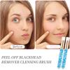 30 Pcs Crystal Lash Shampoo Brushes- Eyelash Cleaning Brush Soft Makeup Brushes for Eyelash Extensions Cleansing,Nose Pore Deep Cleaning Brush(Blue) view 3