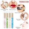 30 Pcs Crystal Lash Shampoo Brushes- Eyelash Cleaning Brush Soft Makeup Brushes for Eyelash Extensions Cleansing,Nose Pore Deep Cleaning Brush(Blue) view 4