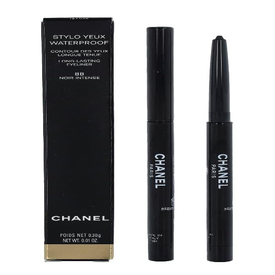Chanel STYLO YEUX WATERPROOF Long-Lasting Eyeliner 0.01 oz / 0.30 g (88 Noir Intense)