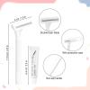 Disposable Razors in Bulk, Bulk Razors with Knife Cap, Individually Packaged Disposable Razors Bulk with Shaving Cream for Hotels, Shelters, Homeless, Nursing Homes, Charities, White (30) view 2