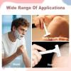 Disposable Razors in Bulk, Bulk Razors with Knife Cap, Individually Packaged Disposable Razors Bulk with Shaving Cream for Hotels, Shelters, Homeless, Nursing Homes, Charities, White (30) view 4