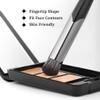 DUcare Concealer Brush Under Eye, Angled Small Nose Contour Brush, Mini Thin Slanted Foundation Dark Circles Puffiness, Puffy Face Eyebrow Eyes, Liquid Cream Blending view 4