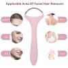 2PCS Spring Facial Hair Remover, Portable Threading Face Epilator Women Hair Removal Tools Rem Spring Facial Hair Remover for Upper Lip Chin Cheeks view 3