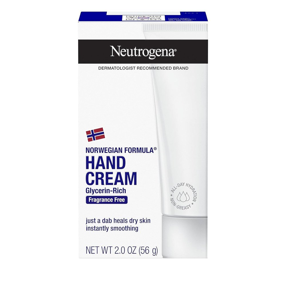 Neutrogena Norwegian Formula Hand Cream Fragrance-Free 2 oz (Pack of 10)