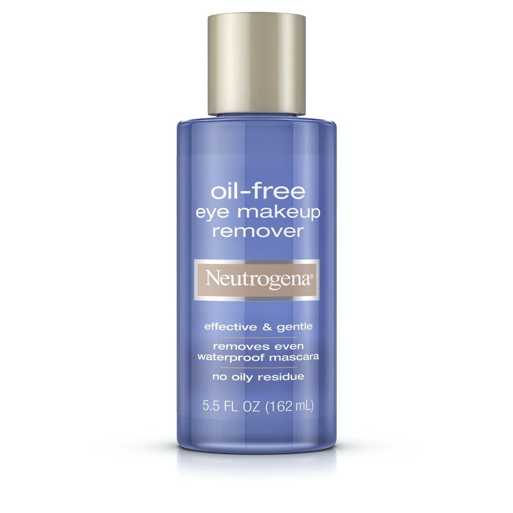 Neutrogena Oil-Free Eye Makeup Remover 5.50 oz (Pack of 2)