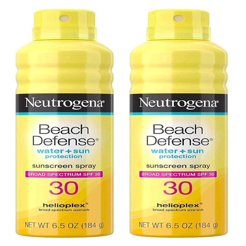Neutrogena Beach Defense SPF 30 Spray 6.5 oz (Pack of 2)