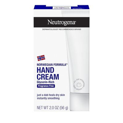 Neutrogena Norwegian Formula Hand Cream Fragrance-Free 2 oz (Pack of 5)