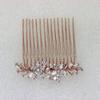 Faship Gorgeous Clear CZ Crystal Floral Hair Comb view 3