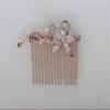 Faship Gorgeous Clear CZ Crystal Floral Hair Comb view 3