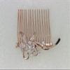 Faship Gorgeous Clear CZ Crystal Floral Hair Comb view 4