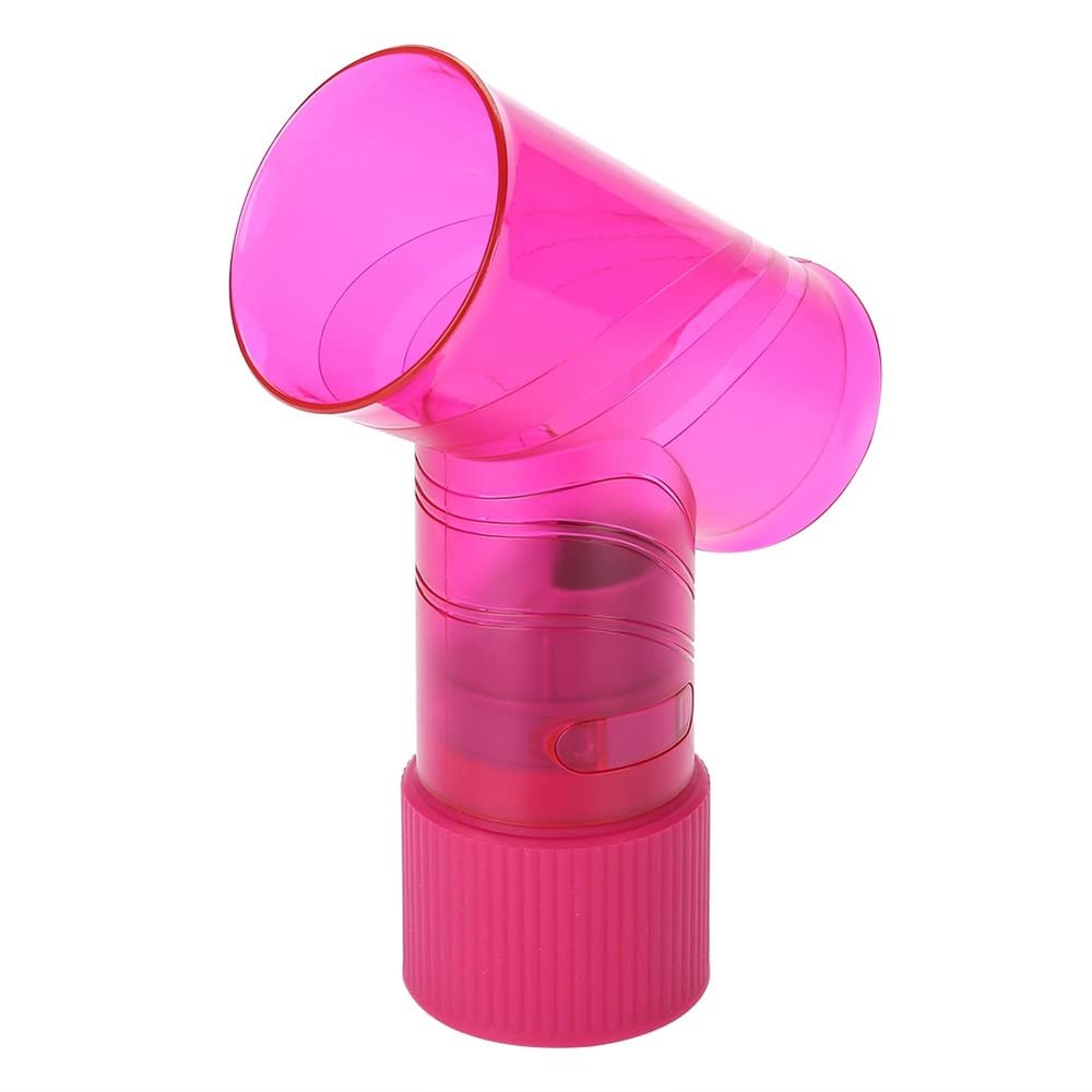 Dryer Diffuser Attachment for Curly Wavy - Portable Styling Tool for Volume and Frizz Control - Pink