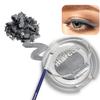 michael marcus Makeup Cake Eye Liner & Eyeliner Brush (Trashy) - Water Activated Dry Pressed, Long-Lasting & Smudge Resistant Eyeliner - Cruelty & Paraben Free - For Beginner & Pro Makeup Artist view 1