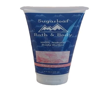 Sugarloaf Bath & Body. Our Whipped Body Butter is Made with 100% Pure/Raw Butters and Quality Ingredients. All Three Unrefined Coconut, Mango, and Shea Butters are used in this Formula; Formulated for Moisturizing, Hydrating, and Rich Ideal for Skin