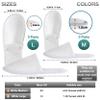 OSTADARRA 6 Pairs Spa Slippers, Non Slip Disposable Slippers For Guest, Washable Reusable, Which Can Be Used As Women Men, House, Indoor, Bathroom, Bedroom, Hotel, Bride Slippers (2 sizes) view 2