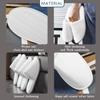 OSTADARRA 6 Pairs Spa Slippers, Non Slip Disposable Slippers For Guest, Washable Reusable, Which Can Be Used As Women Men, House, Indoor, Bathroom, Bedroom, Hotel, Bride Slippers (2 sizes) view 4