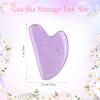 Nuogo 12 Pack Gua Sha Massage Tool Guasha Board Heart Shaped Gua Sha Facial Tools for Women Skin Care Face Body Relieve Muscle Tensions Reduce Puffiness, 12 Colors view 2
