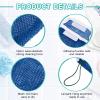 8 Pcs Soap Saver Pouch Body Scrubber Exfoliator and Holder Loofah Savers for Bar Wash Soap Bag with Rope Exfoliating Sponge for Bath Shower Travel Face Hand Women, 8 Colors view 3