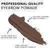 ALLROSE Eyebrow Stamp Stencil Kit - Eye Brow Stamping Kit, One Step Brow Stamp Kit, 20 Brow Stencils and Stamp Kit, Waterproof Perfect Eyebrow Kit, Easy to Use, Auburn view 2