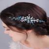 JWICOS Crystal Bride Wedding Hair Comb Rhinestone Bridal Hair Clip Glitter Wedding Hair Accessories for Women and Girls (Champagne) view 2