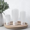 Travel Bottles for Toiletries, 4pcs Plastic Cosmetic Travel Size Containers Refillable Lotion Squeeze Bottles with Flip Cap, Travel Accessories for Shampoo Conditioner Body Wash (1oz) view 3