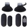 TCOTBE Women's Fluffy Princess Styling Volume Hair Pads(4) and Bump Up Combs(2) Inserts - 6 Pcs Set for DIY Hairstyles view 1