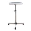 Salon Instrument Tray Adjustable Height Rolling Cart - Mobile Beauty Trolley with Wheels for Tattoo, Nail, Procedure Trays & Mayo Stand view 3