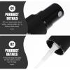 40Pcs Black Replacement Fine Mist Spray Bottle Nozzles with Transparent Covers for Cosmetic, Hair, and Perfume Bottles - Leakproof Design, Reusable Pump Tops for Diy Projects view 4