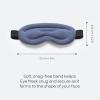 Ostrichpillow Hot & Cold Eye Mask - Clay Beads Hot Cold and Compression Therapy for Dark Circles, Eye Bags, Dry Eyes, Headaches, Migraines - Hook and Loop Closure 2 Protective Bags Included view 3