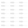 Spray Bottle Tops Replacement Pump: Fine Mist Sprayer Nozzle Pump Spray Bottle Head 40pcs for Cosmetic Essential Oil Makeup Perfume Container White 10X2X2CM view 1