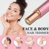 Facial Hair Removal for Women - USB Rechargeable Painless Hair Remover With LED Light for Face, Peach Fuzz, Upper Lip, Chin, Body (Rose Gold) view 2