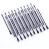 100Pcs Disposable Plastic Blackhead Remover Pimple Popper Tool Professional Double Headed Blackhead Extractor Removal Stick Cotton Swab Beauty Tool, Black view 1