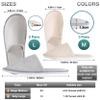 OSTADARRA 6 Pairs Spa Slippers, Non Slip Disposable Slippers For Guest, Washable Reusable, Which Can Be Used As Women Men, House, Indoor, Bathroom, Bedroom, Hotel, Bride Slippers (2 sizes) view 2