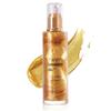 Liyalan Shimmer Body Oil 5 Color Gold 3.38 Fl Oz Face Glow Pearl Highlighter Illuminator Body Makeup Shine Glitter Gold Liquid Taning view 1