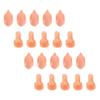 FOMIYES 20pcs Fake Nail Practice Fingers Manicure Training Tools for Nail Art Beginners and Professionals Reusable and Practice view 1
