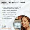 Sia Botanics Tea Tree Daily Cleansing Pads for Face (50ct Tub) | Facial Applicator w/Tea Tree, Sage, Fruit AHAs | Natural, Clean, Botanical Skincare for Women view 2